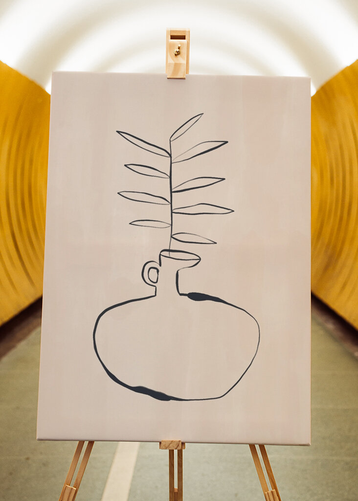 Oliven vase #2524476