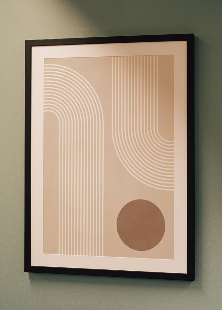 Plakát Béžový oblouk č.1