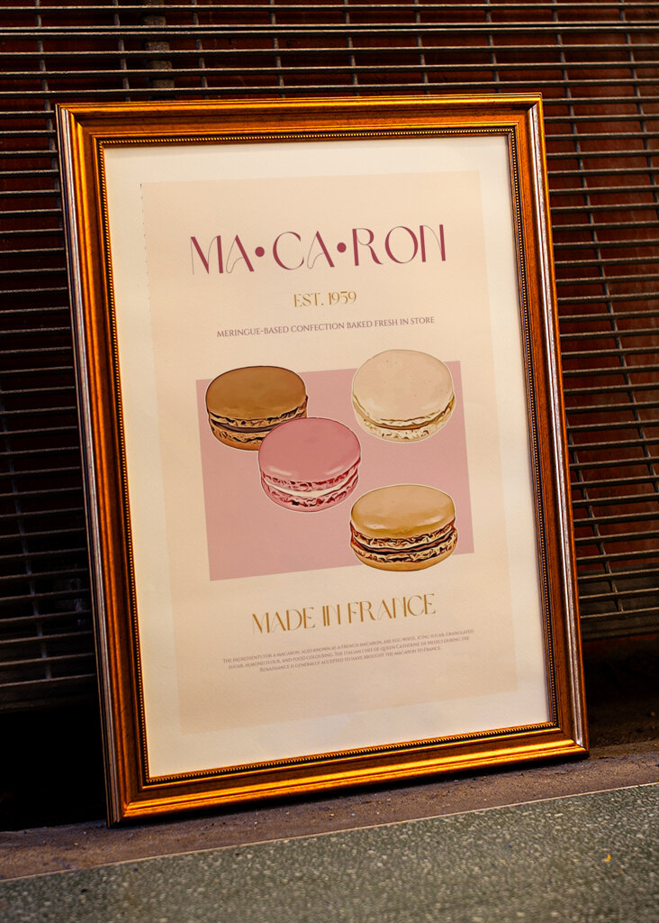 Macaron Print 