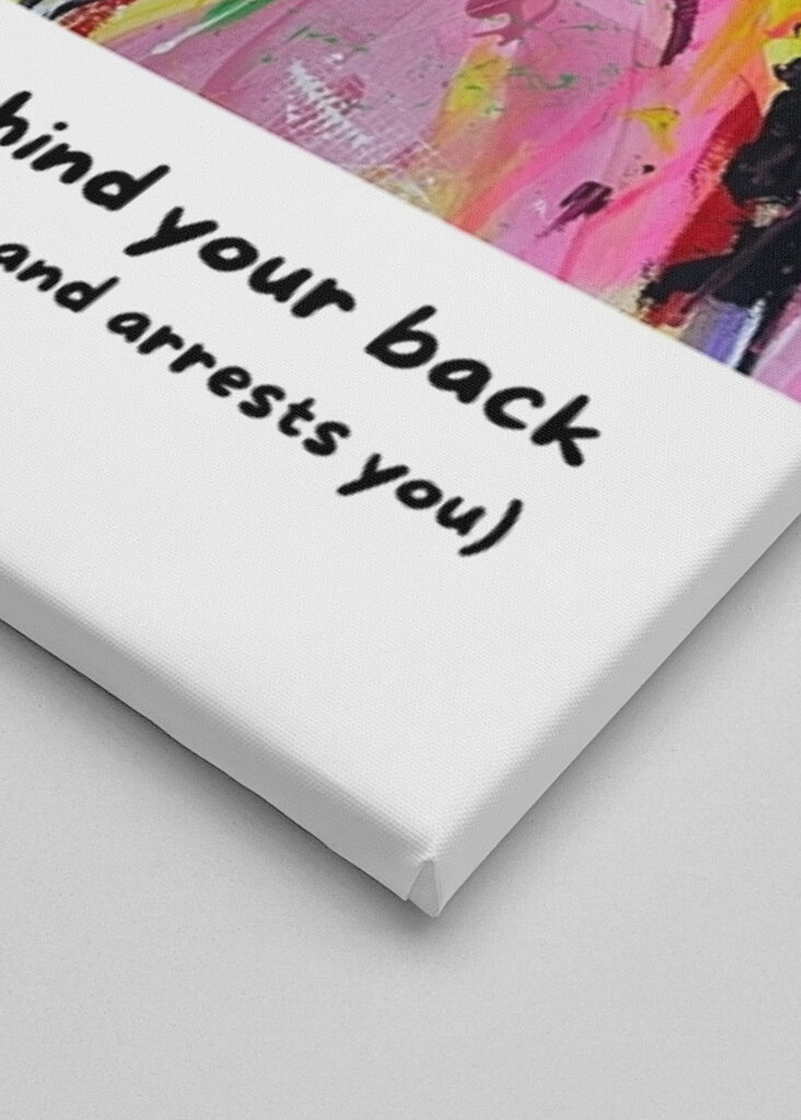 Handen achter je rug