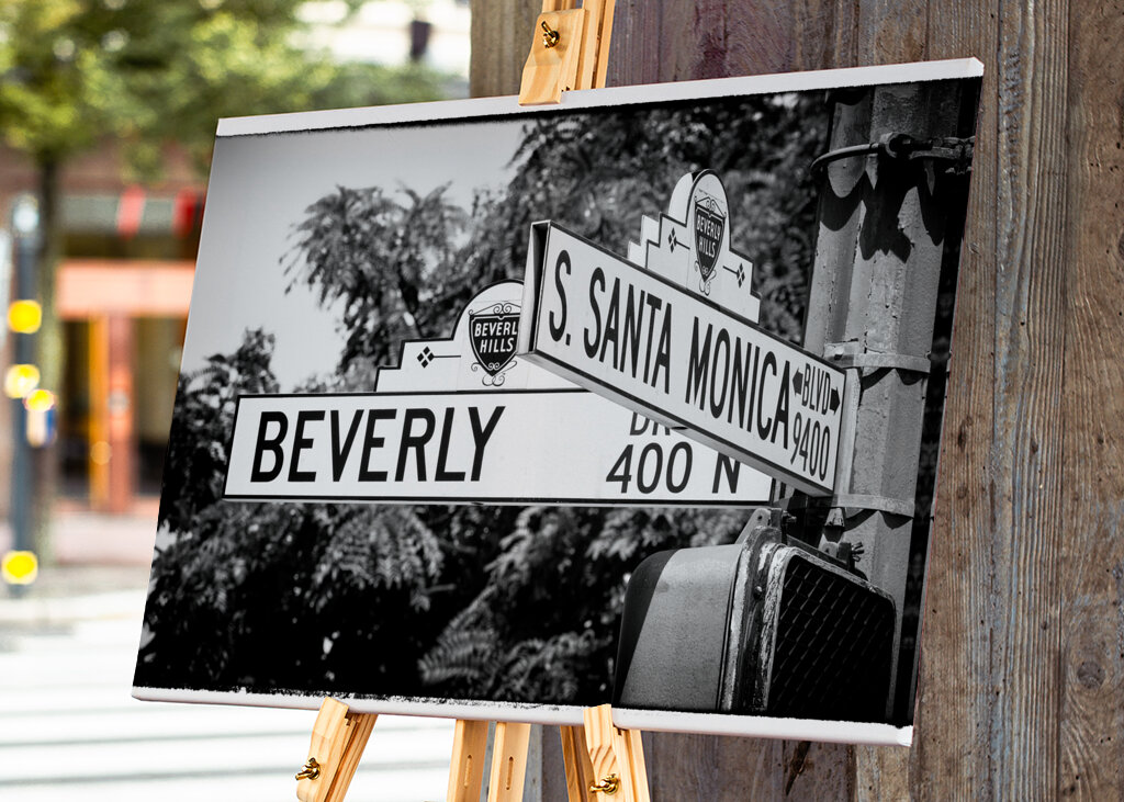 Straßenschilder in L.A