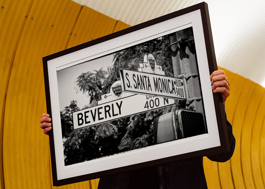 Straßenschilder in L.A