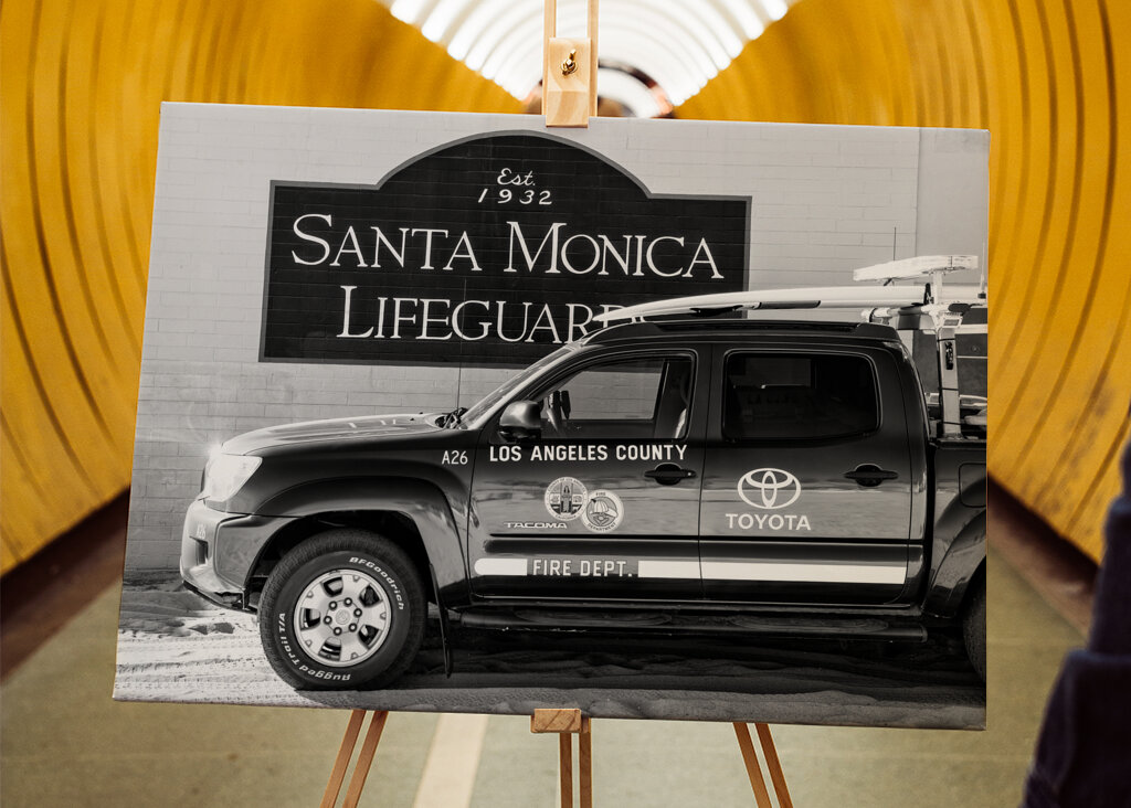 Ratownicy w Santa Monica