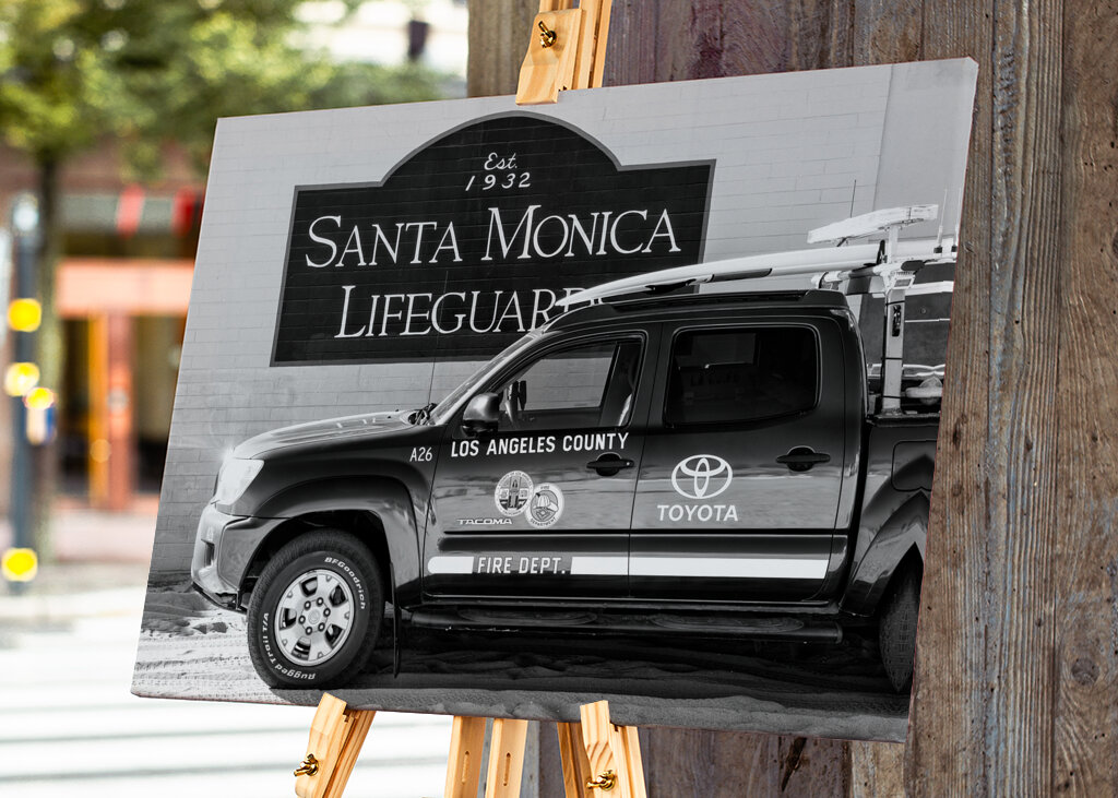 Ratownicy w Santa Monica