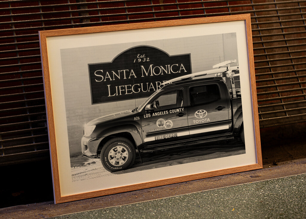 Ratownicy w Santa Monica