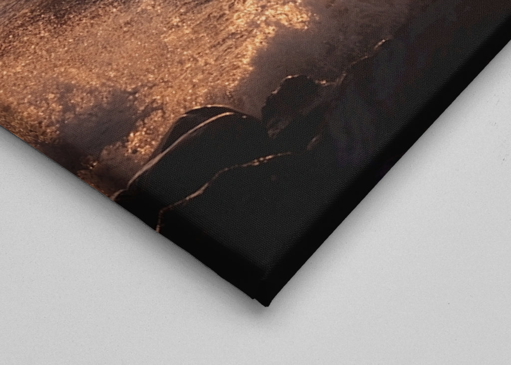 Surfen bei Sonnenuntergang