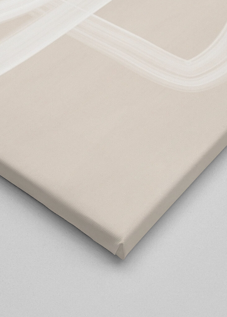 Weißer Pinselstrich Poster Nr.2