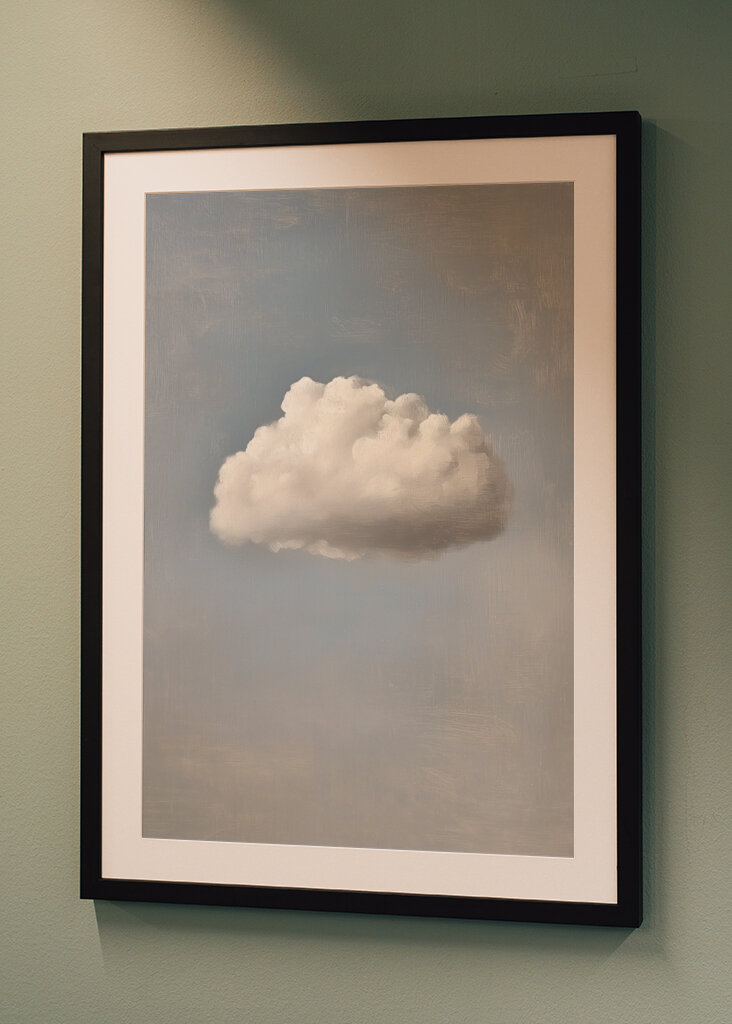 Felhőfestés szürke 