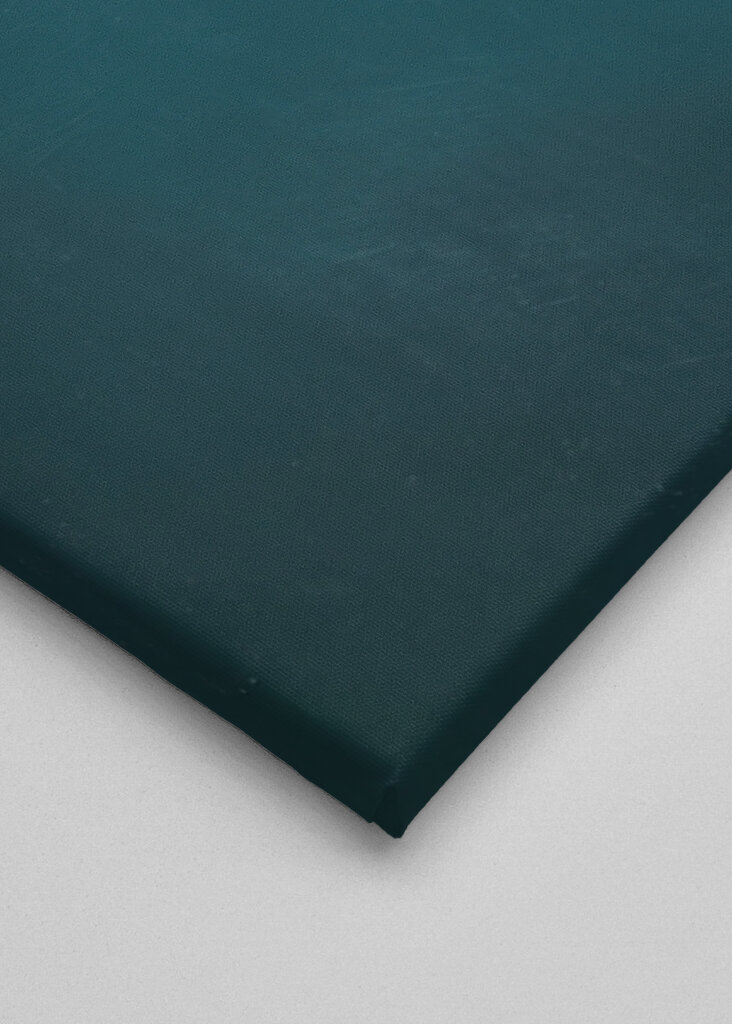 Peinture nuage turquoise ciel bleu