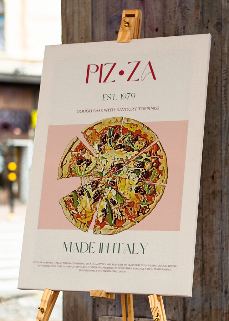 Talianska syrová pizza #2575541