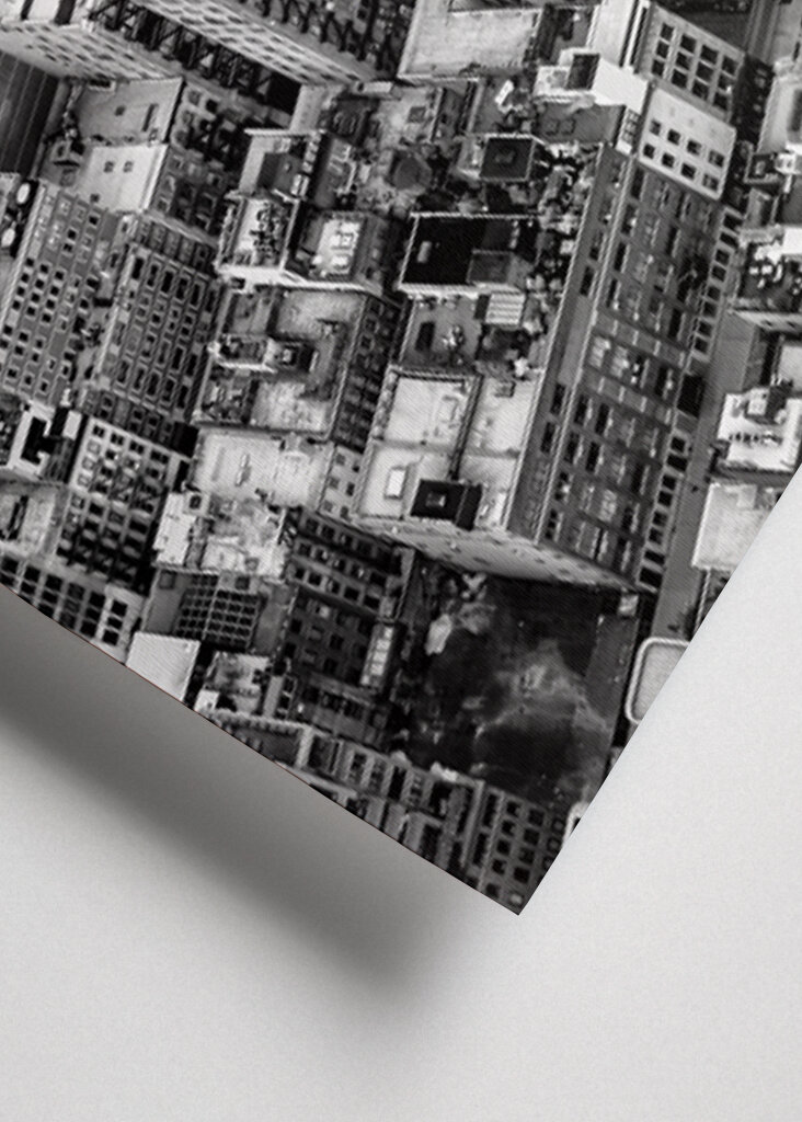 NYC égbolt kilátással