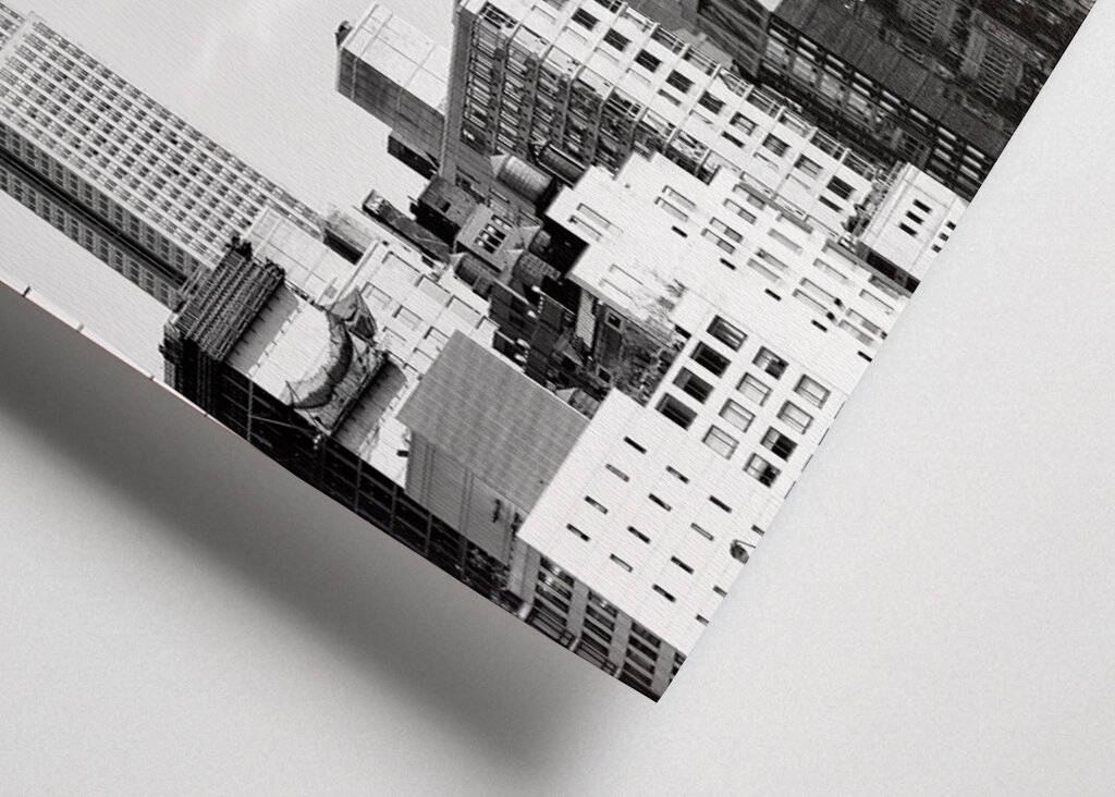 Felhőkarcolók látképe