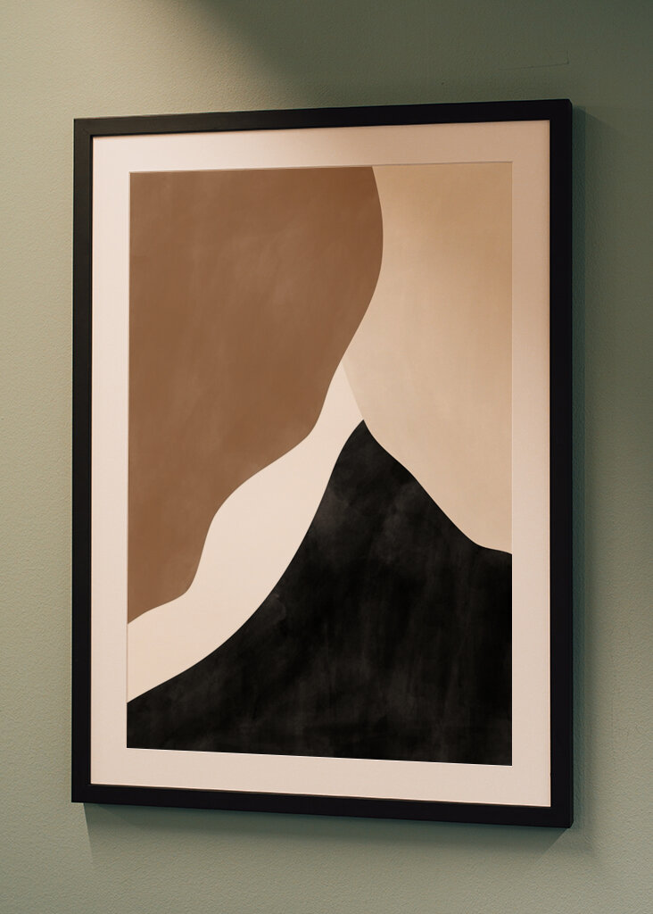 Abstract Beige Brown 