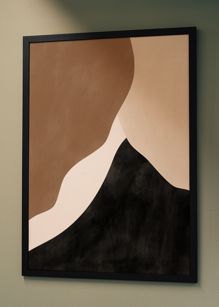 Abstract Beige Brown 