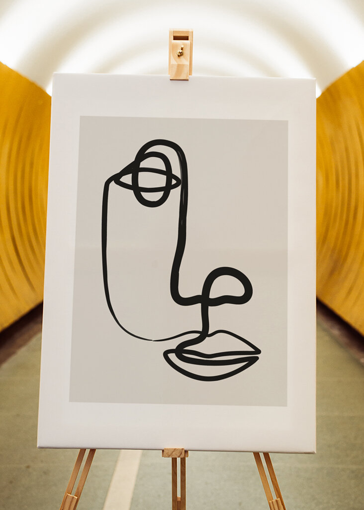 Cara Abstracta No1 #2507771