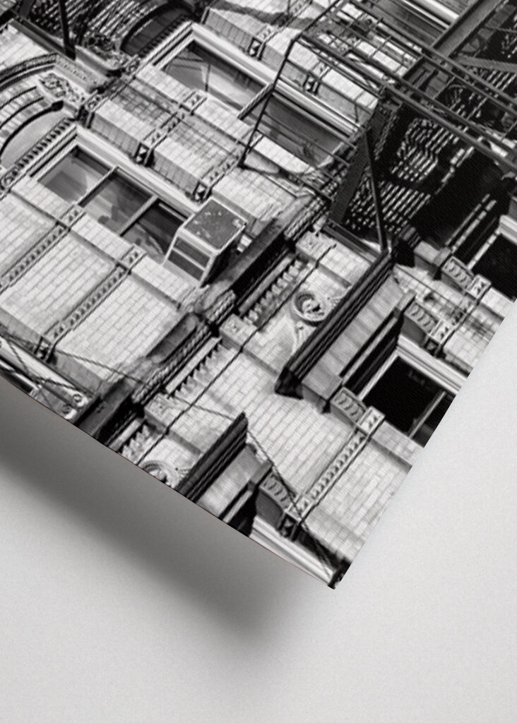 Fachada de escaleras