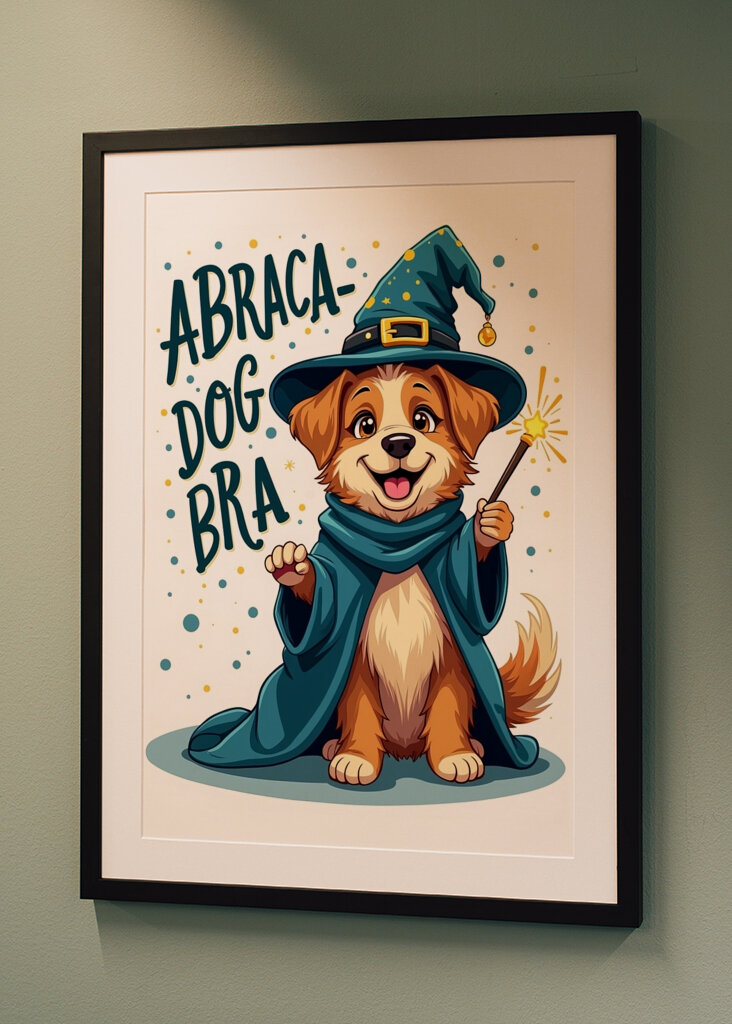Cane Abracadabra Magico