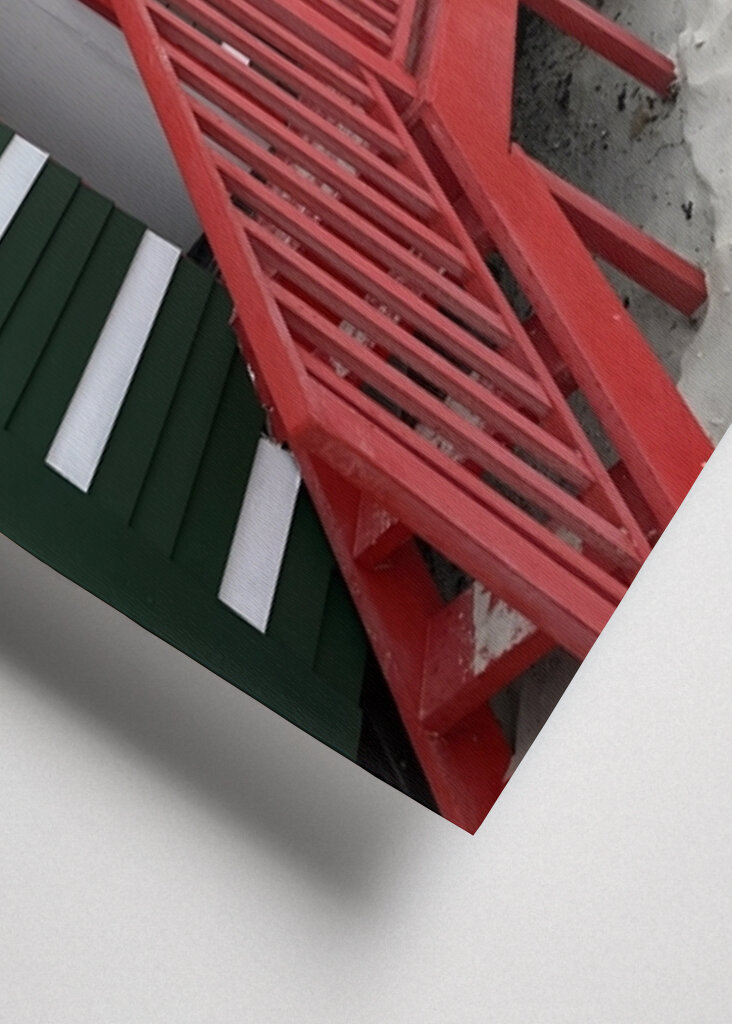 Maisons de plage en automne