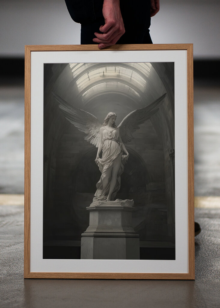 Schattenengel auf Sockel