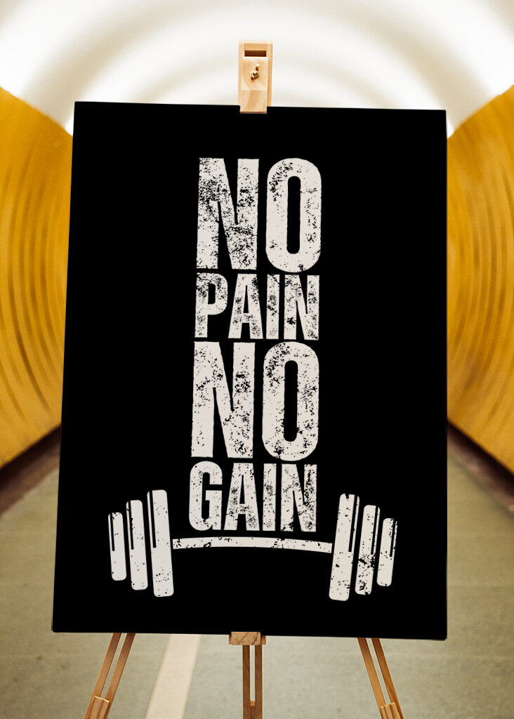 Senza fatica non si ottiene nulla