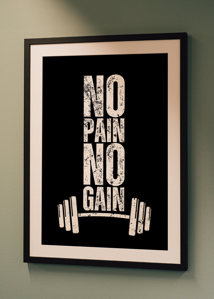 Senza fatica non si ottiene nulla