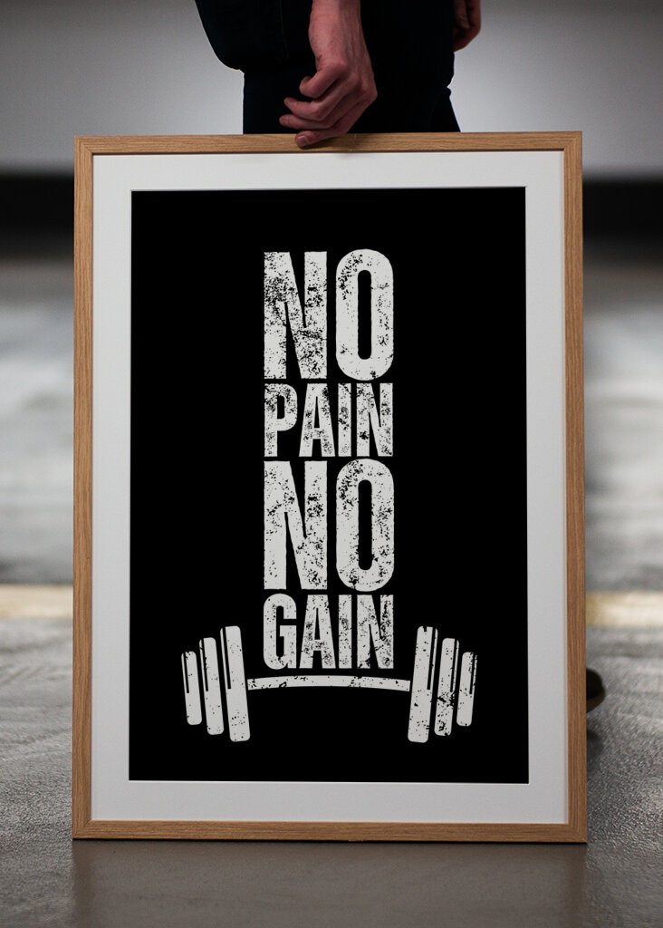 Senza fatica non si ottiene nulla