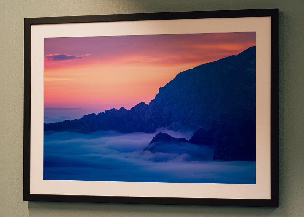 Sonnenaufgang vom Watzmannhaus