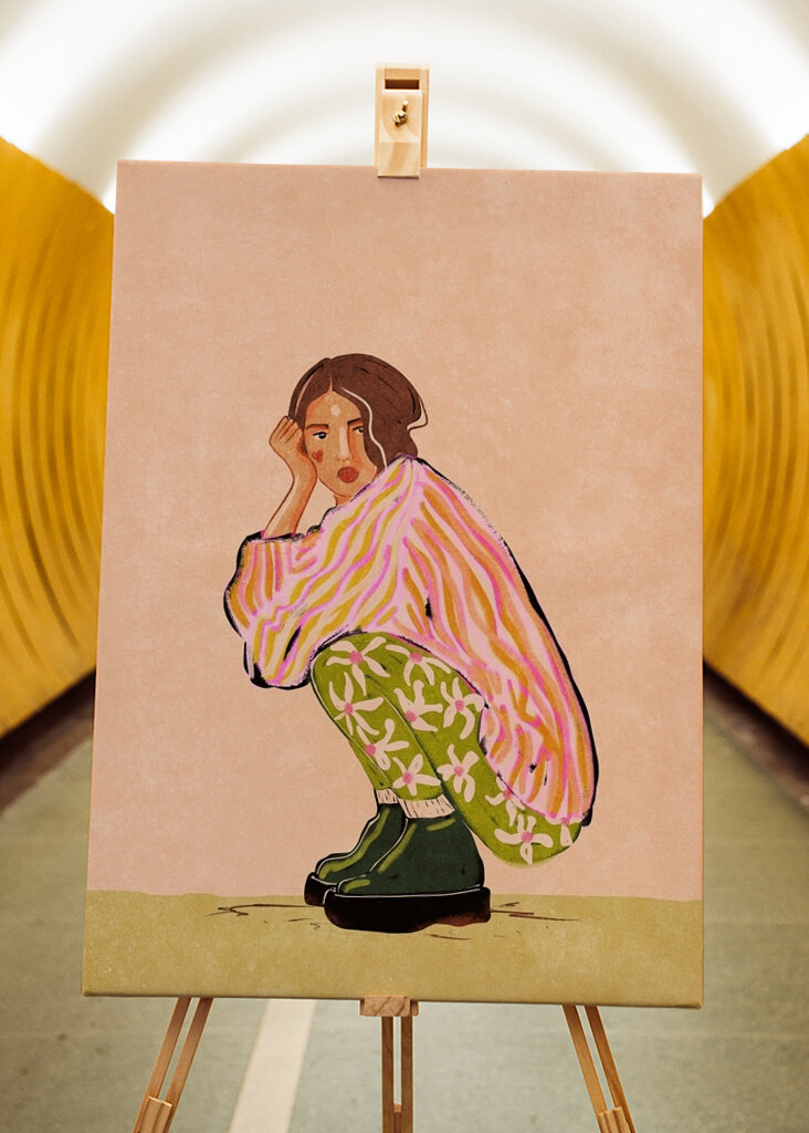 Sit here with me for a moment