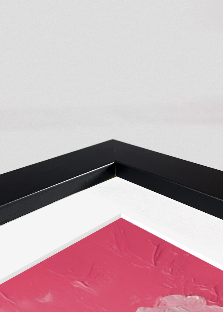 Pink sky and white clouds