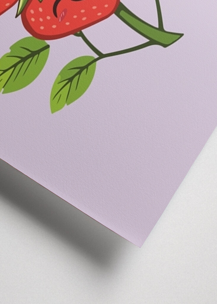 strawberry design vector