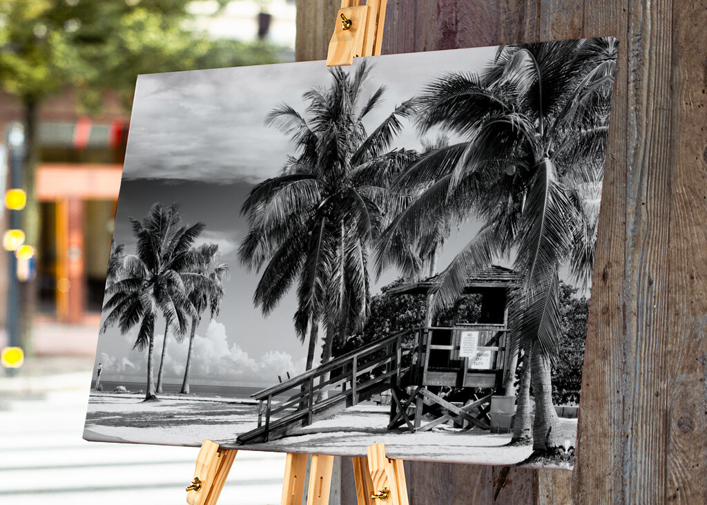 Miami Rettungsschwimmer-Turm