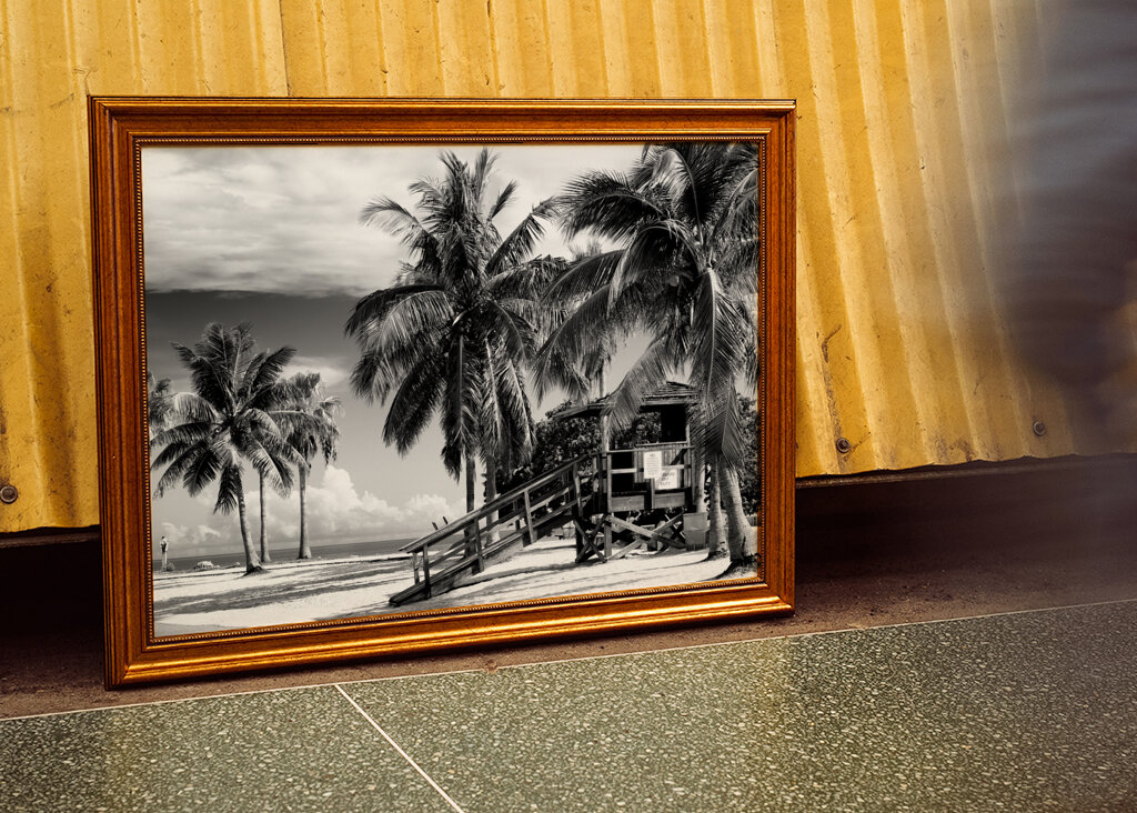 Miami Rettungsschwimmer-Turm