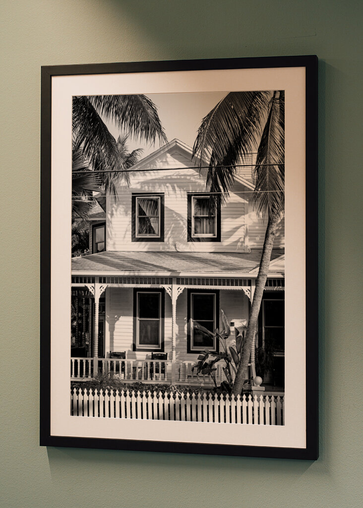 Maison coloniale blanche