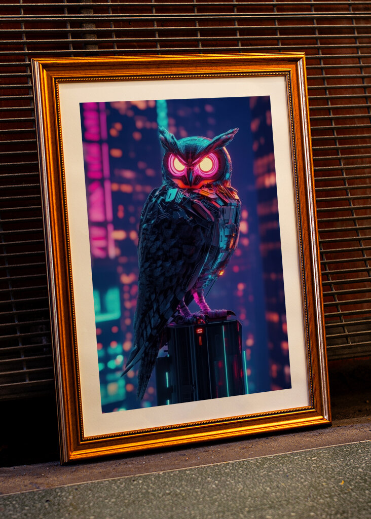 Neon Owl