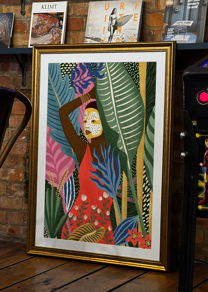 Pige i maske #2427826