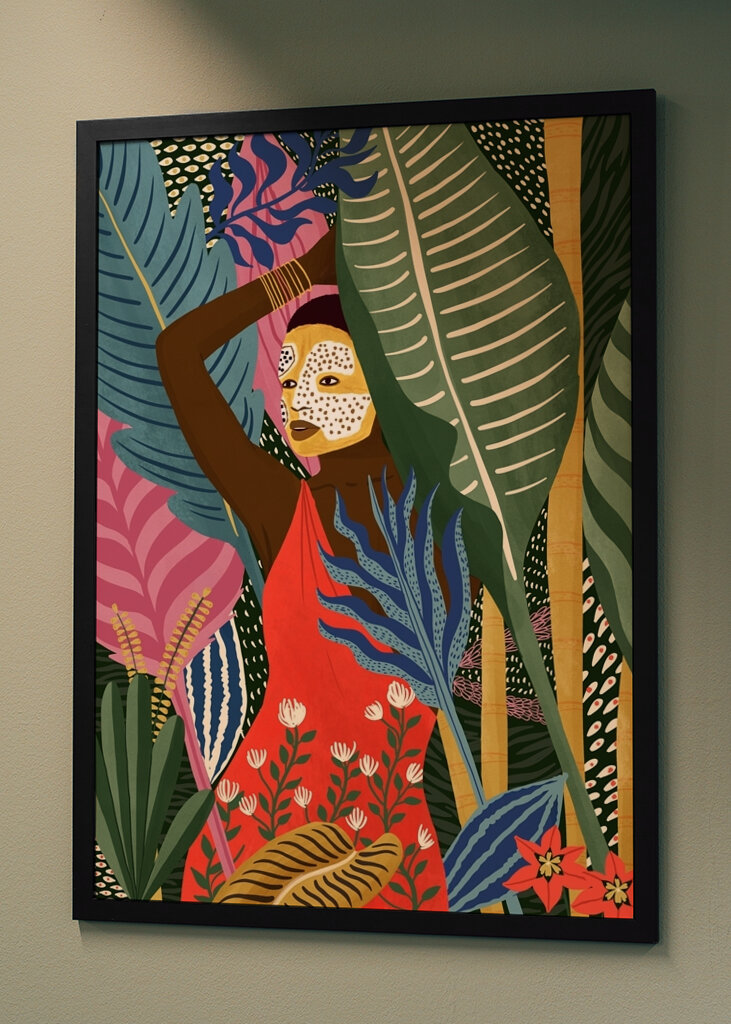 Pige i maske #2427826