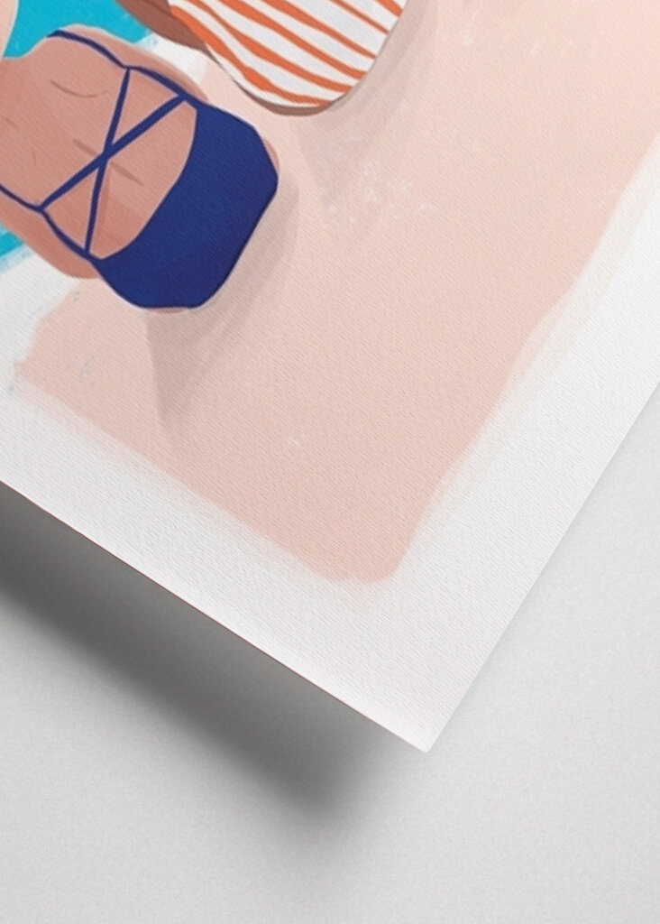 Tre svømmende damer #2460771