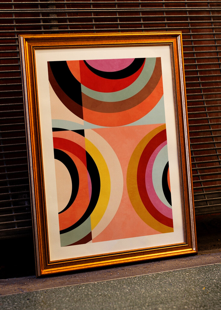 Varme farver Bauhaus #2500881