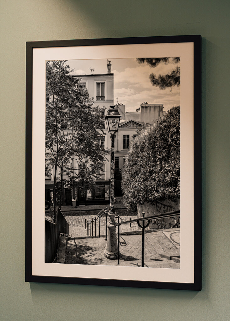 Ikonické pařížské schodiště