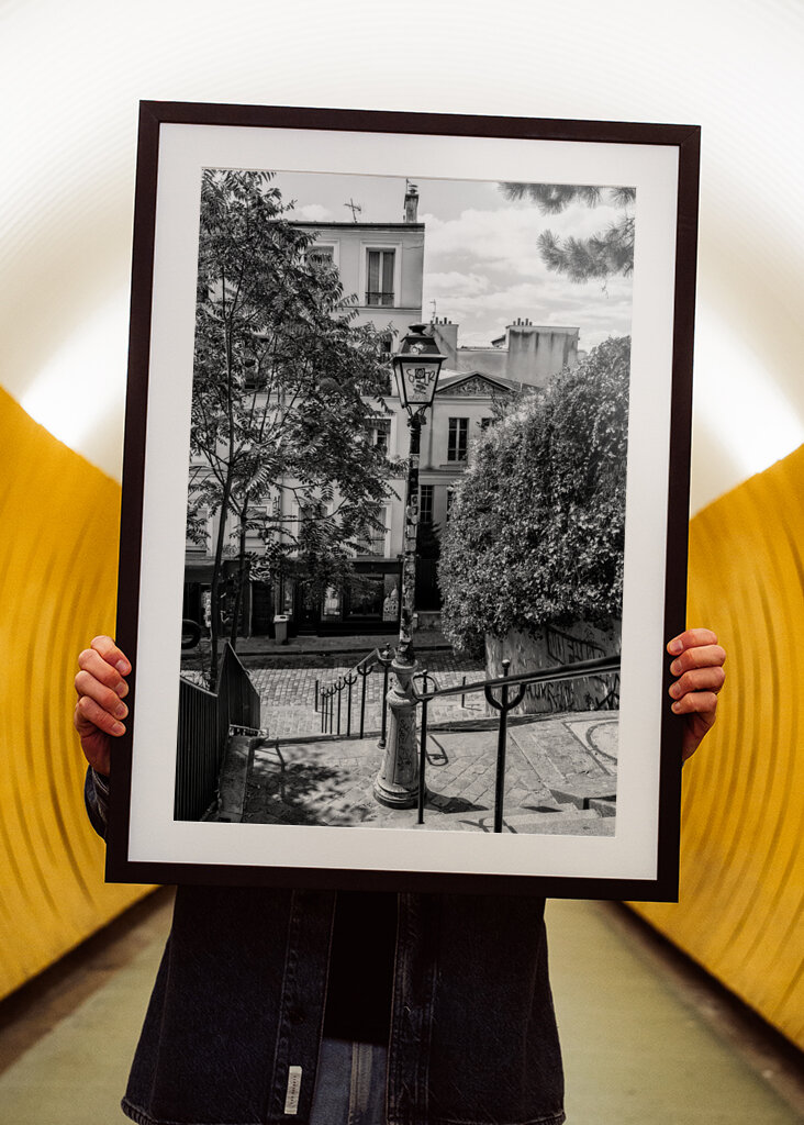 Ikonické pařížské schodiště