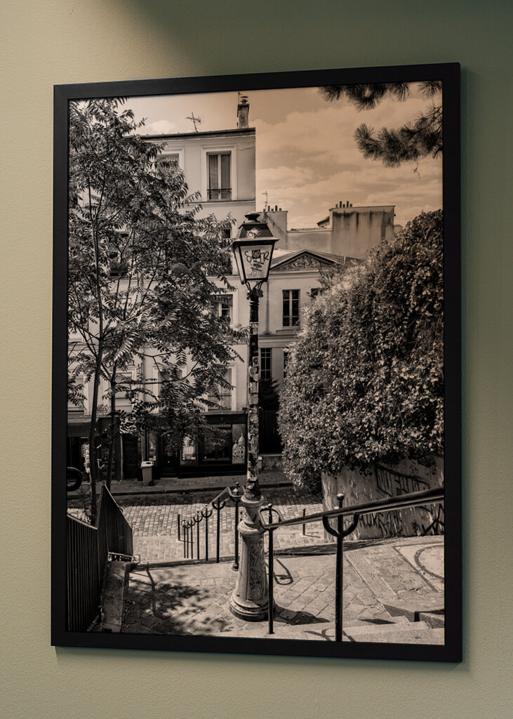 Ikonické pařížské schodiště