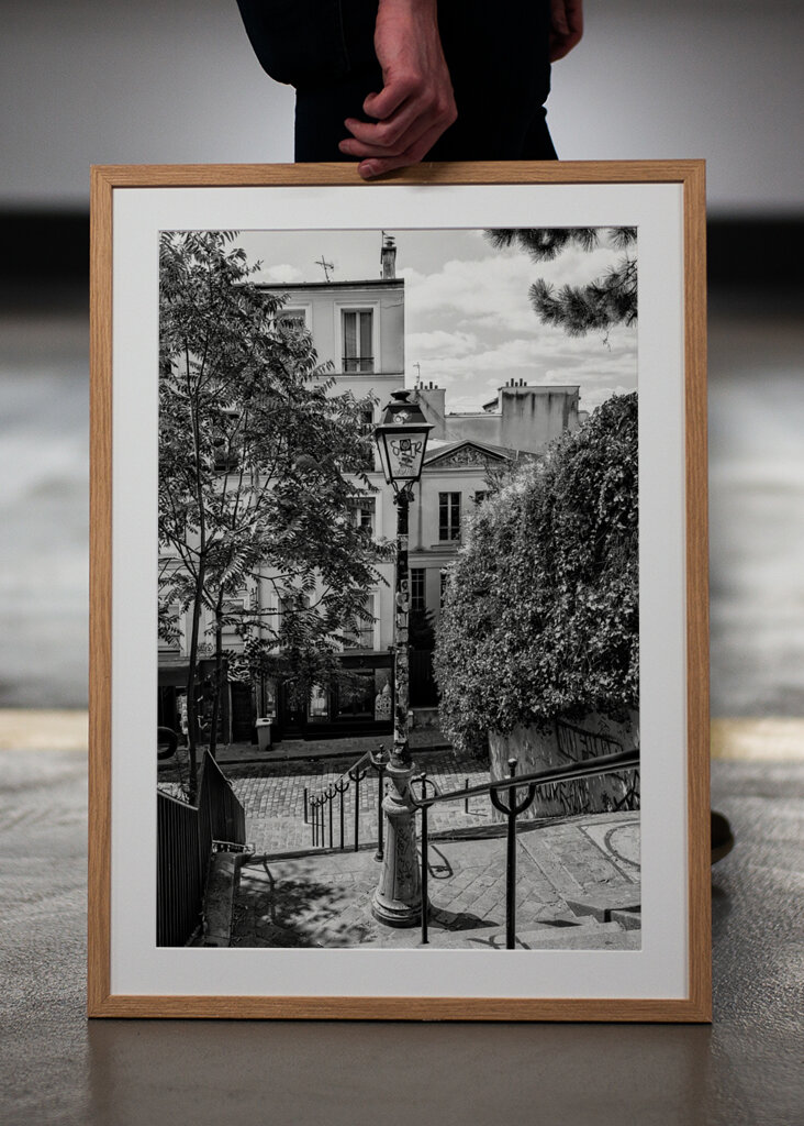 Ikonické pařížské schodiště