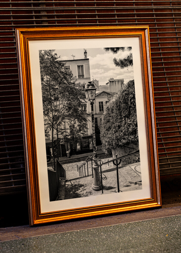 Ikonické pařížské schodiště