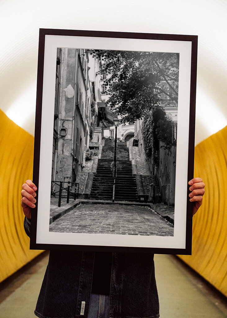 Montmartre zeitlose Treppe