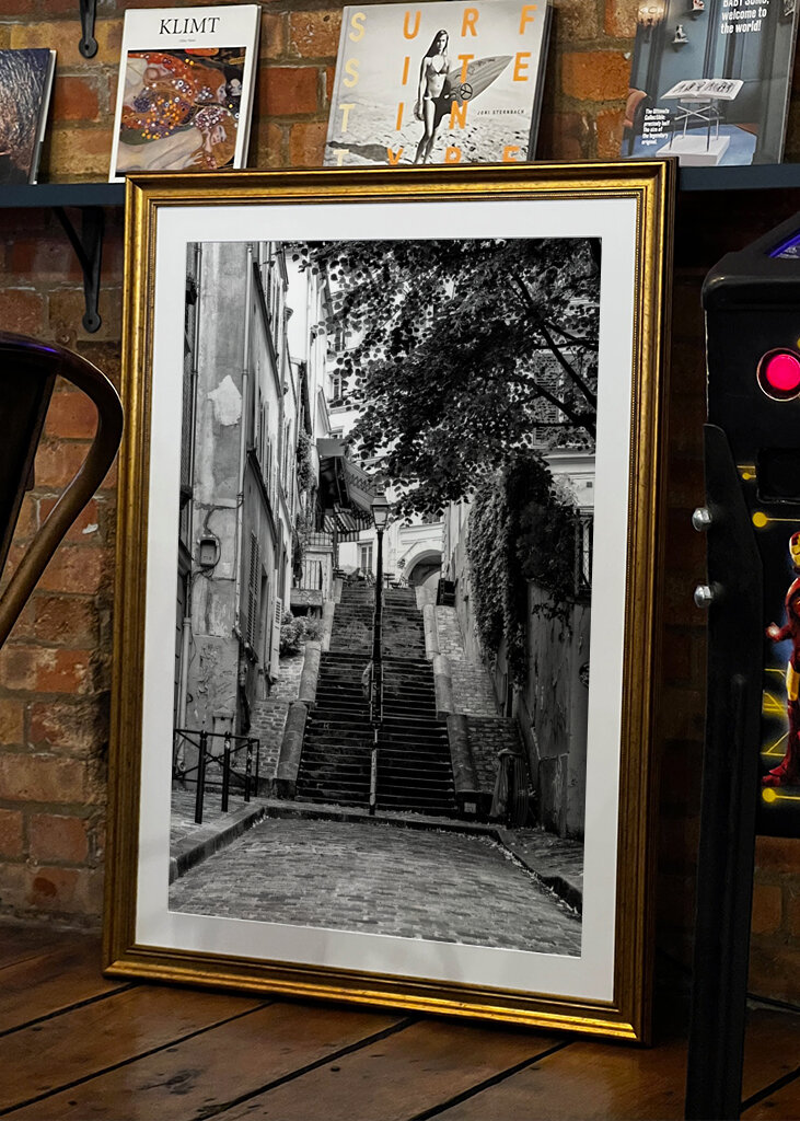 Montmartre zeitlose Treppe