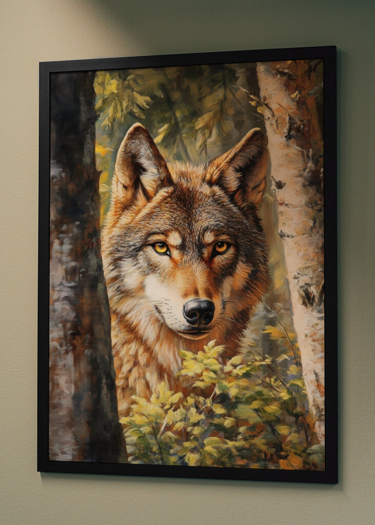 Eyes of the Wolf - Painting
