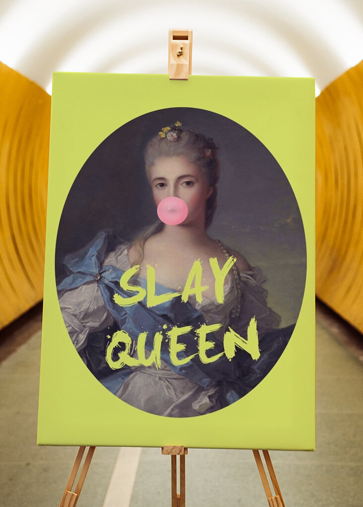  Slay queeny yellow