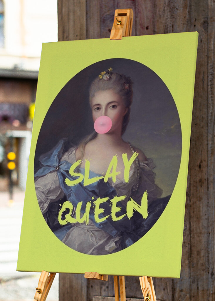  Slay queeny yellow