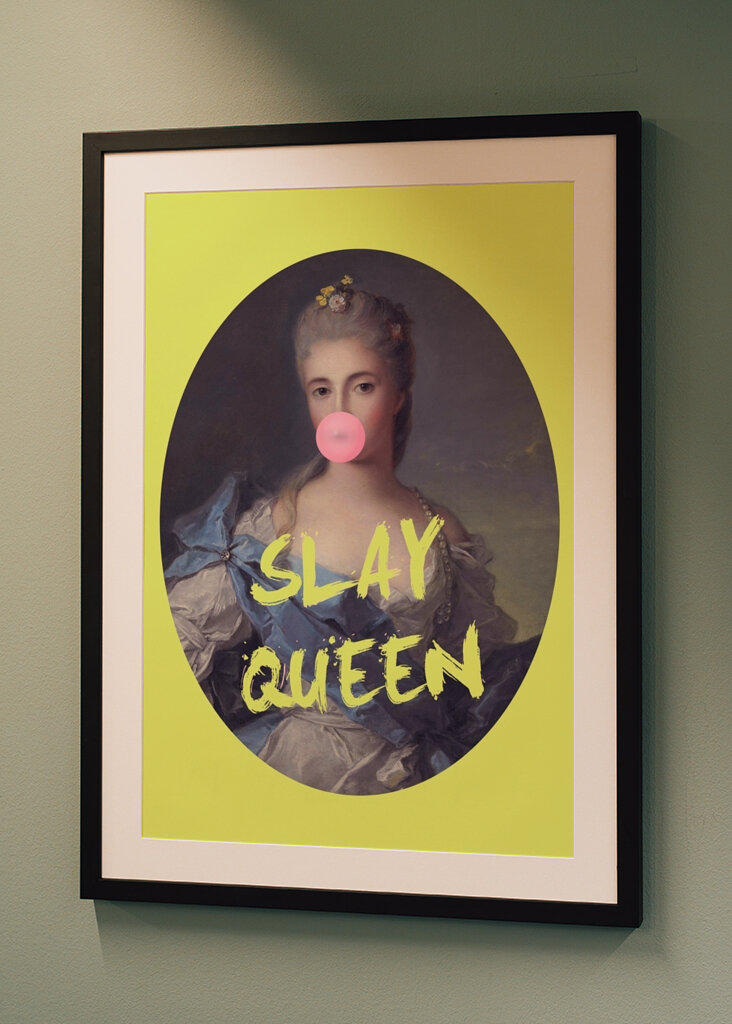  Slay queeny yellow
