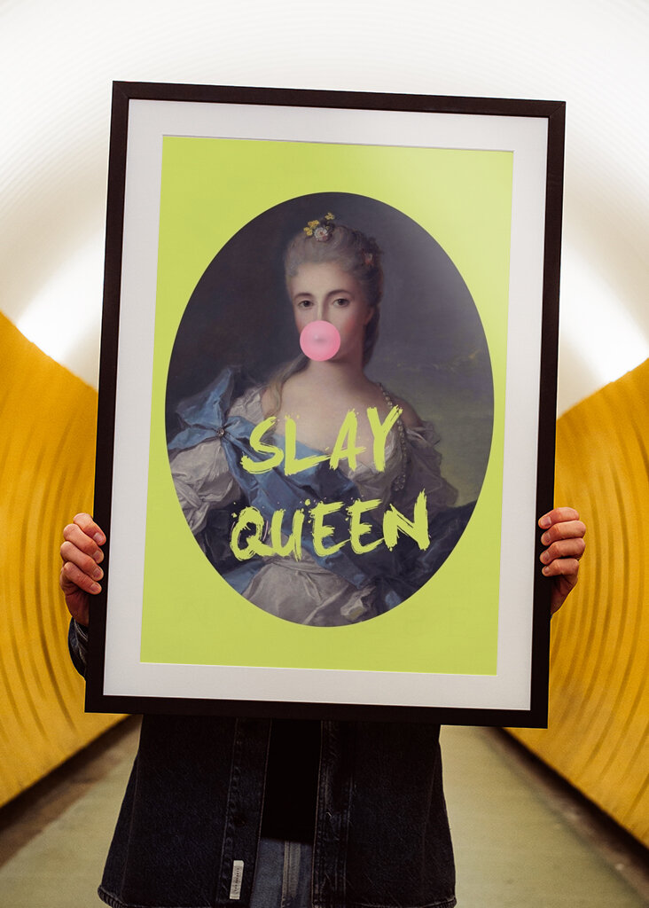 Slay queeny yellow